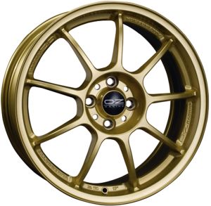 OZ ALLEGGERITA HLT RACE GOLD Wheel 11x18 - 18 inch 5x120,65 bold circle