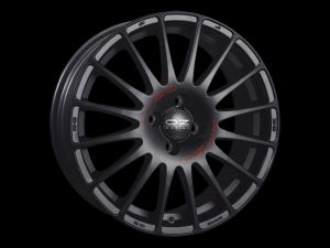 OZ SUPERTURISMO GT MATT BLACK Wheel 7.5x17 - 17 inch 5x108 bold circle