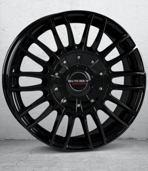 Borbet CW 3 black glossy Wheel 9x21 inch 5x108 bolt circle