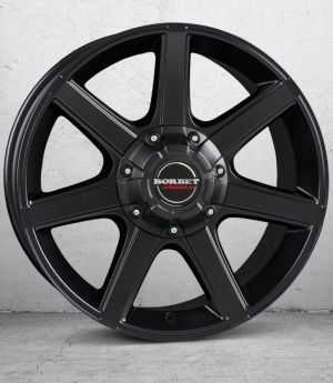 Borbet CWE black matt Wheel 7x16 inch 6x114,3 bolt circle