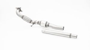 76mm Downpipe  fits for VW Passat 3C