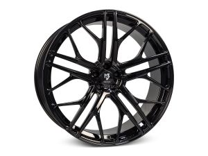 MB Design SF1 Forged gloss black Wheel 12x24 - 24 inch 5x112 bolt circle