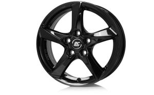 RC RC30 black glossy Wheel 7,5x18 - 18 inch 5x108 bolt circle