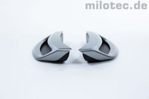 Milotec exhaust dummies silver fits for Skoda Kodiaq NS