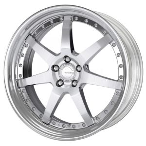 Work Wheels Gnosis GF3 silver Wheel 9.5x20 - 20 inch 5x100 bold circle