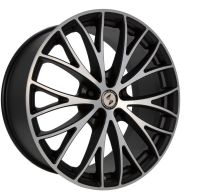 Etabeta Piuma Black matt full pol. Wheel 8,5x19 - 19 inch 5x120 bold circle
