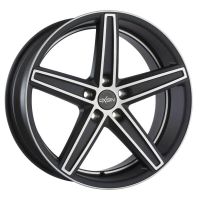 Oxigin 18 Concave black full polish Wheel 7.5x18 - 18 inch 5x112 bold circle