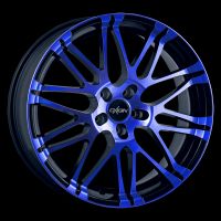 Oxigin 14 Oxrock blue polish Wheel 8,5x18 - 18 inch 5x100 bold circle