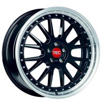 TEC GT EVO black-polished-lip Wheel 8,5x20 - 20 inch 5x114,3 bolt circle