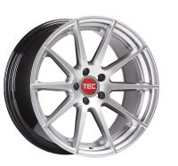TEC GT7 hyper-silver Wheel 8,5x19 - 19 inch 5x114,3 bolt circle