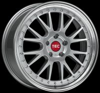TEC GT EVO Hyper-Silber-polished Wheel 8,5x20 - 20 inch 5x114,3 bolt circle
