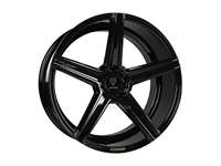 MB Design KV1 glossy black Wheel 8,5x19 - 19 inch 5x108 bolt circle