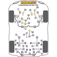 Powerflex Road Series fits for Lancia Integrale 16v (1989-1994) Gear Linkage Rod Front Bush