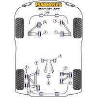 Powerflex Road Series fits for TVR T350 Front Lower Wishbone Rear Bush 12mm