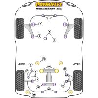 Powerflex Road Series fits for Subaru Forester SH (2009 - 2013) Front Wishbone Rear Bush