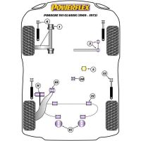 Powerflex Road Series fits for Porsche 911 Classic (1974-1977) Turbo Front Wishbone Inner Bush