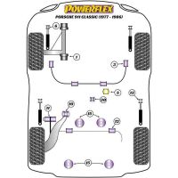 Powerflex Road Series fits for Porsche 924 and S (all years), 944 (1982 - 1985) Front Anti Roll Bar Bush 20mm