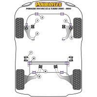 Powerflex Road Series fits for Porsche 968 (1992-1995) Front Wishbone Rear Bush