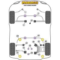 Powerflex Road Series fits for BMW Touring Front Anti Roll Bar Mount 24.6mm