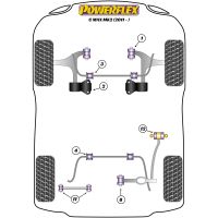 Powerflex Road Series fits for Volvo S40 (2004 onwards) Rear Lower Control Arm Bush