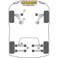 Powerflex Road Series fits for BMW F45, F46 Active Tourer (2014 -) Rear Lateral Arm Inner Bush