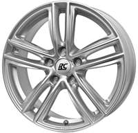 RC RC27 silver Wheel 8x18 - 18 inch 5x108 bolt circle